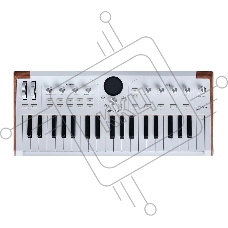 Сценическая клавиатура 230721 Arturia AstroLab 37 White Astrolab White 37 клавиш, полувзвешенная механика, 10 звуковых движков, вокодер, 10 кнопок пресетов, 4 макрорегулятора, MIDI-вход, USB-C и USB-A; аудио Bluetooth; WiFi, цвет белый