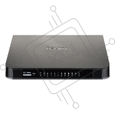 Коммутатор D-Link DES-1024A/E3A, 24×100 Мбит/с, неуправляемый