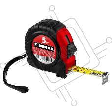 Рулетка MIRAX Rubber 5м/18мм в обрезиненном пластиковом корпусе 34011-05-18_z02