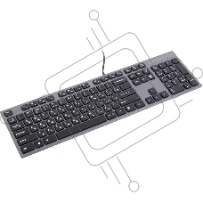 Клавиатура A4Tech KV-300H серый/черный USB slim