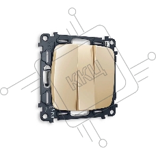 Комплект механизма 3-кл выключателя OMEGA Шампань QUANT (OP6050, VM133) MO605010