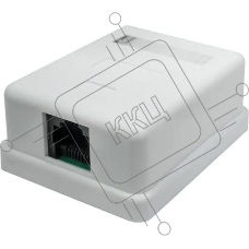 Розетка Suprlan 10-0307-1, наклад. RJ45 1 кат.5E UTP