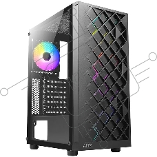 Компьютерный корпус Azza Spectra черный без БП ATX 7x120mm 2x140mm 2xUSB2.0 1xUSB3.0 audio bott PSU