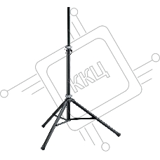 Стойка для акустической системы K&M 21450-000-55 высота от 1270 до 1930 мм, диаметр трубы 35 мм, специальный штифт для дополнительной фиксации, материал - алюминий, цвет черный