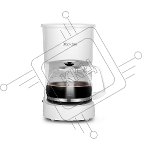 Капельная кофеварка Blackton Bt CM1111 White, Мощность 650 Вт, Объем 0.6 л, Противокапельная система (оснащена противокапельной системой, которая автоматически приостановит подачу напитка при снятии кувшина – это предотвратит попадание капель на горячую п