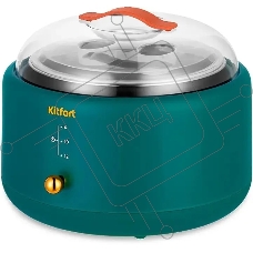 Йогуртница Kitfort КТ-6081-3 15Вт 1б. 1000мл зеленый