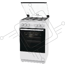 Плита комбинированная Gorenje GK5A41WF белый, конфорок 4 шт, духовка 62 л, 50 см x 85 см x 59.4 см