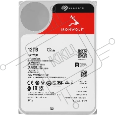 Жесткий диск HDD Seagate IronWolf 12Tb 7200rpm SATA 256Mb 3.5