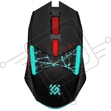 Мышь беспроводная Defender Horrodine GM-237 черный, 3200 dpi, радиоканал, USB, кнопки - 6