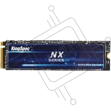 Накопитель SSD KingSpec NX-512, 512Gb, PCIe 3.0 x4, M.2 2280, NVMe, R/W 3400/3100