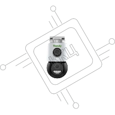 Камера видеонаблюдения IP Tiandy TC-H363N I5W/WIFI/Eu/4mm/V4.0 4-4мм цв.