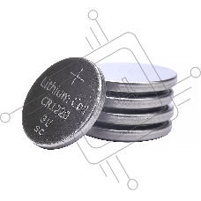 Батарейки литиевые Gembird GB-CR1220-5B, тип CR1220, 5шт, блистер, 3 В