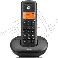 Радиотелефон Dect Motorola E201 черный АОН