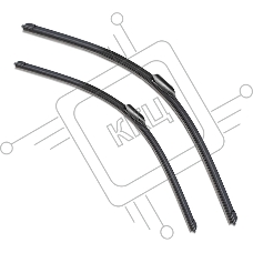 Щетки стеклоочистителя AVS EXTRA LINE (к-т) AC-5845 (Chery Tiggo 8 Pro)