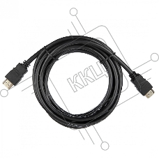 Кабель ACD-DHHM2-30B ACD-DHHM2-30B HDMI 2.0, Golden Plated,19m/19m, черный, 3м (742255)