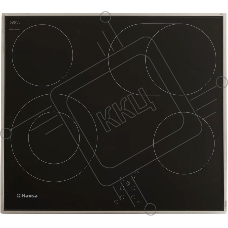 Встраиваемая варочная панель Hansa BHCI66706 Стеклокерамика, независимая, сенсорное управление, таймер, рамка, черная