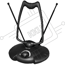 Антенна телевизионная Hyundai H-TAI200 15дБ активная черный