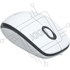 Мышь проводная Logitech M100R белый, 1000 dpi, USB, кнопки - 3