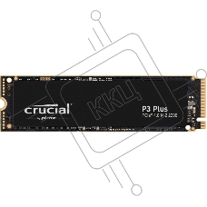 Накопитель SSD Crucial P3+, 500Gb, PCIe 4.0 x4, M.2 2280, NVMe, R/W 4700/1900