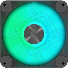 Вентилятор для корпуса Aerocool / Formula APNX FP1-120 PWM ARGB черный, 120 мм, 1600 об/мин, 33 дБ, 4 pin