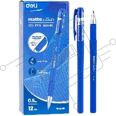 Ручка гелевая Deli Arris EG64-BL синий d=0.5мм син. черн.