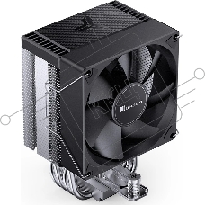 Кулер для процессора JONSBO CR-1400 EVO Standard (180W, 4-pin PWM, 130мм, Al/Cu, 4x6мм, 1x92мм, 38.2CFM, 33.8dBA, 2200RPM, S: 1700/1200/115X, AM4/AM5 черный)