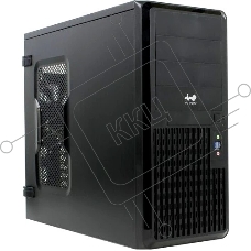 Компьютерный корпус Midi Tower InWin PE689 Black USB 3.0*2+A(HD)+fron fan 120мм*1+rear fan 120мм*1+ 2*2SATA+1*1SATA+Intrusion Switch/holes for SL20” ATX RACKMOUNT*(без блока питания)