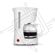 Кофеварка капельная Blackton Bt CM1111 белый, исп. кофе - молотый, 0.6 л, 650 Вт.