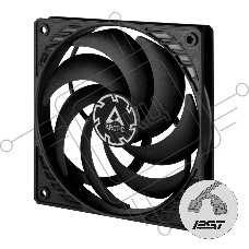 Вентилятор для корпуса Arctic P12 SLIM PWM PST черный, 120 мм, 2100 об/мин, 22.5 дБ, 4 pin