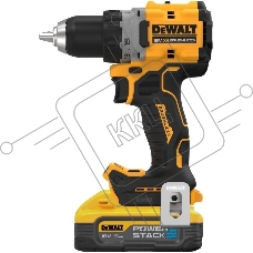 Дрель-шуруповерт DeWalt DCD800H2T-QW, Аккумуляторная, 18В, 2 АКБ, Ударная, Кейс