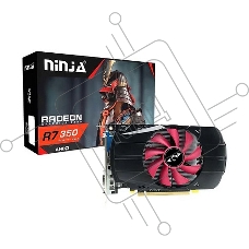 Видеокарта Ninja (Sinotex) R7 350 2Gb GDDR5 128bit VGA DVI HDMI 1FAN RTL