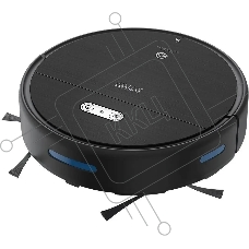 Робот-пылесос Scarlett SC-VC80RW01 черный, 11.2 Вт, 2600 мАч Li-Ion, уборка влажная/сухая, пылесборник контейнер 0.65 л