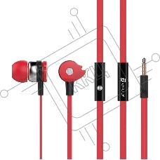Наушники Oklick HS-S-210 1.1м красный