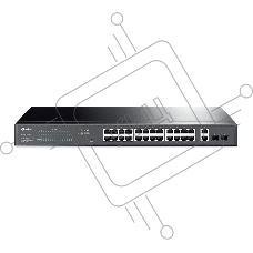 Коммутатор TP-Link TL-SG1428PE, 24×1 Гбит/с PoE + 2×1 Гбит/с Uplink + 2×1 Гбит/с SFP, настраиваемый