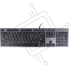 Клавиатура A4Tech  KV-300H серый/черный USB slim