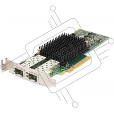 HBA-адаптер DELL Emulex LPe31002 Dual Port FC16 Fibre Channel HBA, PCIe Low Profile, Customer Kit, V2 (including FC16 trancievers x 2)