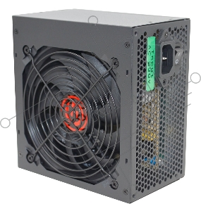 Блок питания Ginzzu CB450 12CM black,24+4p,PCI-E, 3*SATA, 2*IDE,оплетка MB, кабель питания