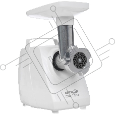 Мясорубка электрическая Аксион М34.03 белый, 1500 Вт, 1.7 кг/мин, защита от перегрузки, насадки - 4