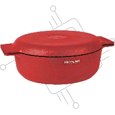 Сотейник Rondell Red Edition RDA-1119, 24см, с крышкой, красный