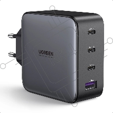 Сетевое зарядное устройство AC Adapter UGREEN CD226 USB-A + 3 USB-C 100W GaN Tech Fast Charger