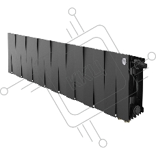 Радиатор биметаллический Royal Thermo PianoForte 200 чёрный VR80- 16 секц.