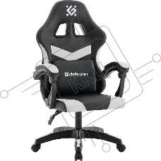 Кресло игровое Defender Runa черныйбелый,класс 2,PU Кресло игровое Defender Runa черныйбелый,класс 2,PU