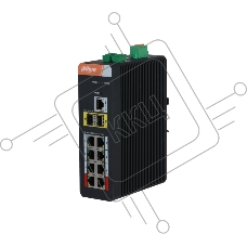 Коммутатор Dahua DH-IS4210-8GT-120 8x1Гбит/с 2SFP 8PoE 120W управляемый
