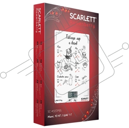 Весы Scarlett SC-KS57P95 (Rowanberry)