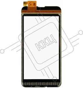 Сенсорное стекло (тачскрин) для Nokia Lumia 530, черное