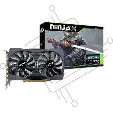 Видеокарта Ninja (Sinotex) GTX1050 4G GDDR5 128BIT DVI DP HDMI 2FAN RTL