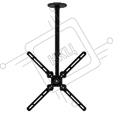 Кронштейн для телевизора Cactus CS-CP07 черный 23