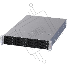 Серверный корпус Ablecom 2U CS-R29-05P; E-ATX, ATX, Micro-ATX, Mini-ITX MBs; 12 x 3.5'' hs; 1200W CRPS(1+1); no rails