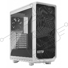 Корпус Fractal Design MESHIFY 2 COMPACT WHITE - TG / ATX, TG / 2x140mm & 1x120mm fans inc. / FD-C-MES2C-05