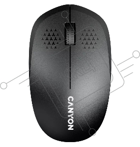 Мышь CANYON MW-04, Bluetooth Wireless optical mouse with 3 buttons, DPI 1200 , with1pc AA canyon turbo Alkaline battery,Black, 103*61*38.5mm, 0.047kg